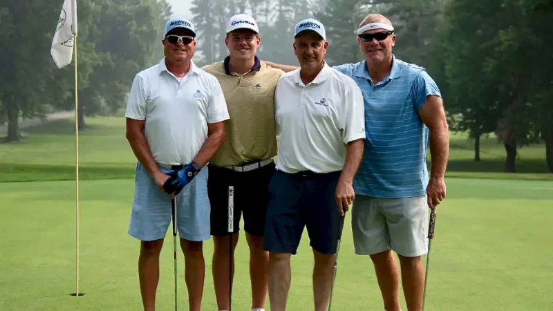 Baseball alumni 3-peats at 41st Pioneer Club Golf Outing